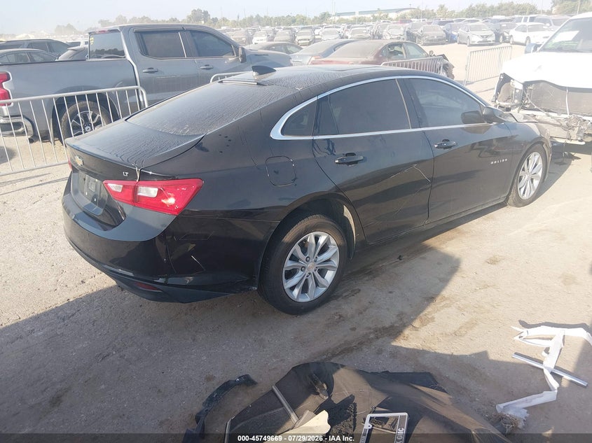 Vin: 1g1zd5st4rf177475, lot: 46248391, chevrolet malibu fwd 1lt 20244