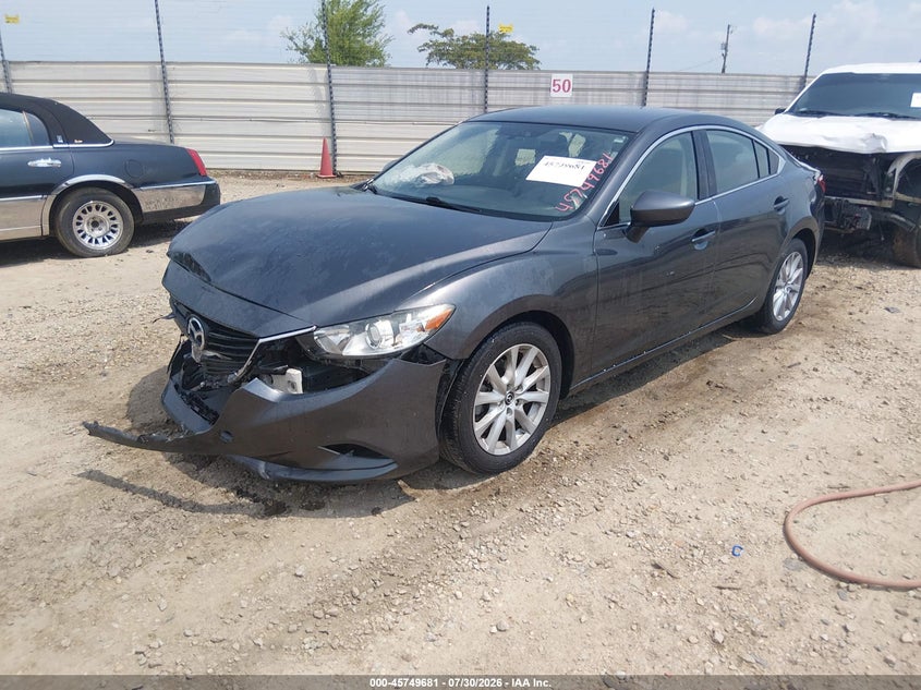 Vin: jm1gj1u51f1196380, lot: 46248403, mazda mazda6 i sport 20152