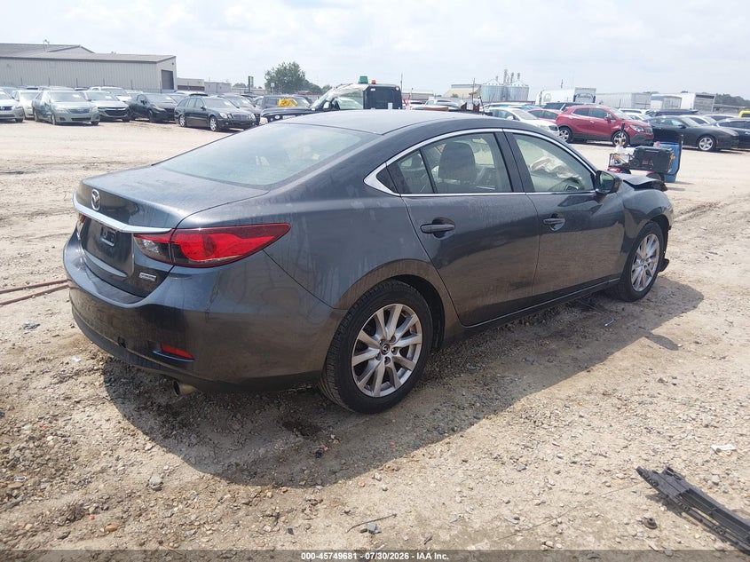 Vin: jm1gj1u51f1196380, lot: 46248403, mazda mazda6 i sport 20154