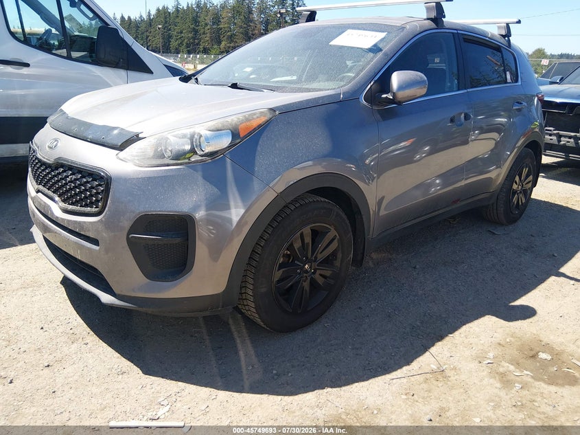 Vin: kndpm3ac6k7510800, lot: 46248415, kia sportage lx 20192