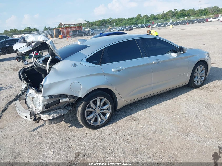 Vin: 2g1105s37h9104570, lot: 46248420, chevrolet impala 1lt 20174
