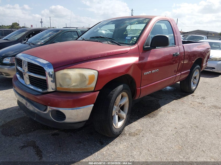 2006 Dodge RAM, Обычный износ, IAAI, VIN 1D7HA16NX6J184266 — фото 2