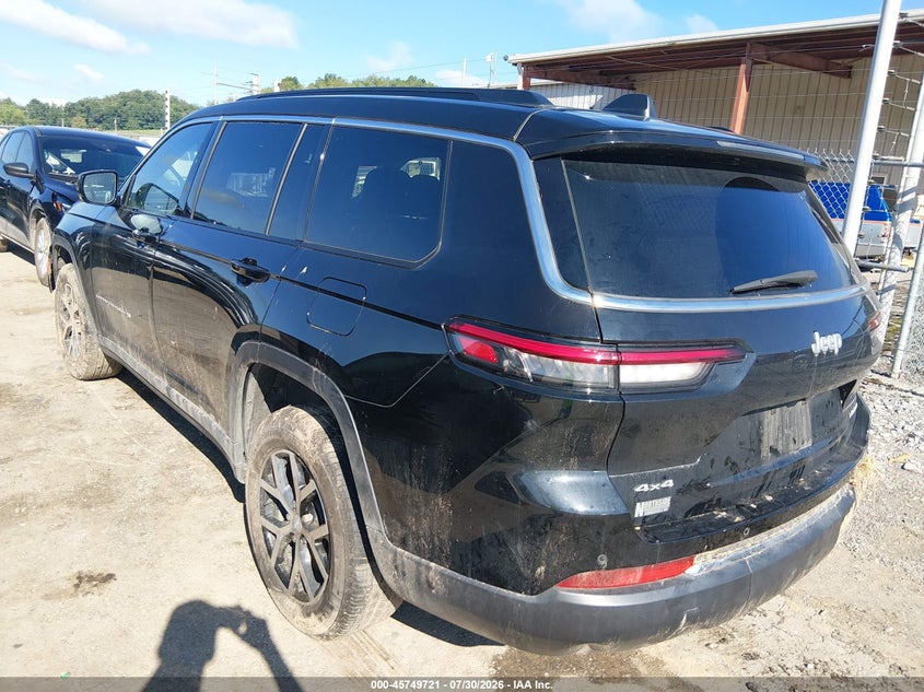Vin: 1c4rjkbg0s8679816, lot: 46248443, jeep grand cherokee l limited 4x4 20253