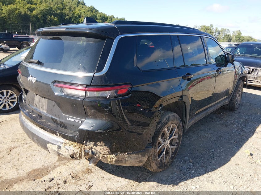 Vin: 1c4rjkbg0s8679816, lot: 46248443, jeep grand cherokee l limited 4x4 20254