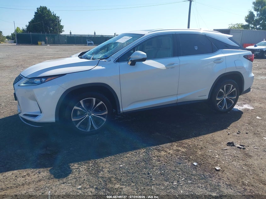 2021 LEXUS RX 450H auction photo 2