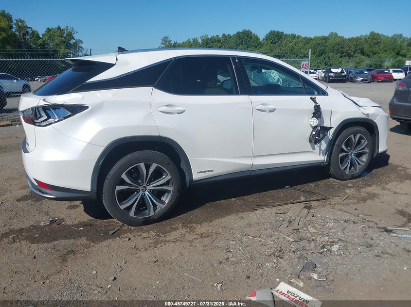 2021 LEXUS RX 450H auction photo 4