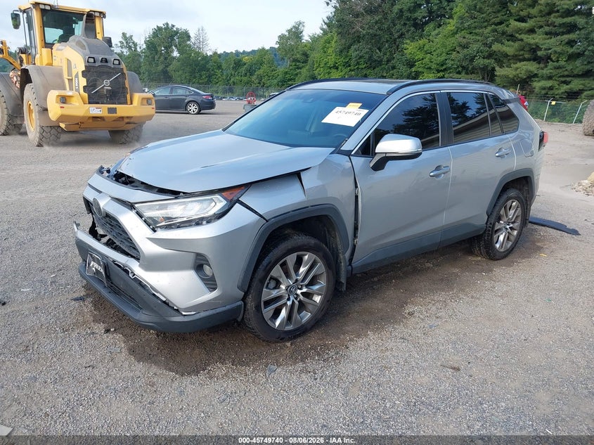 Vin: 2t3a1rfv4kw070317, lot: 46248461, toyota rav4 xle premium 20192