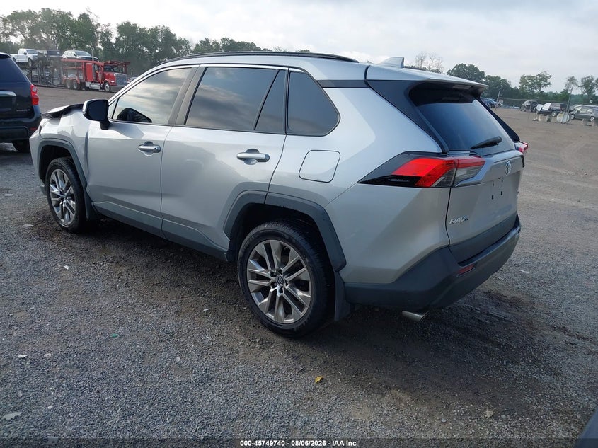 Vin: 2t3a1rfv4kw070317, lot: 46248461, toyota rav4 xle premium 20193