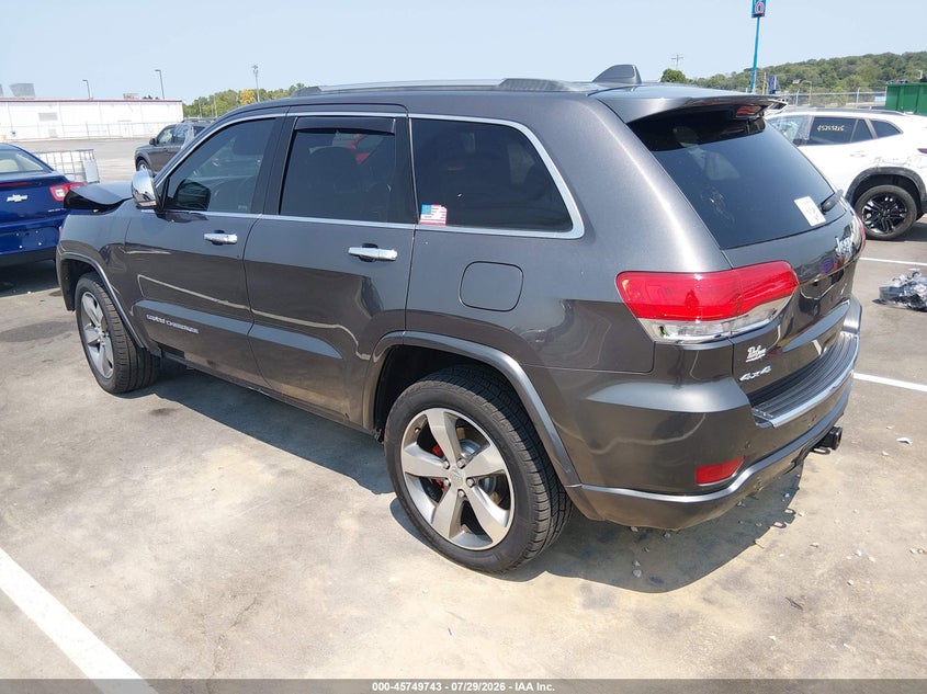 Vin: 1c4rjfcg1gc478369, lot: 46248465, jeep grand cherokee overland 20163
