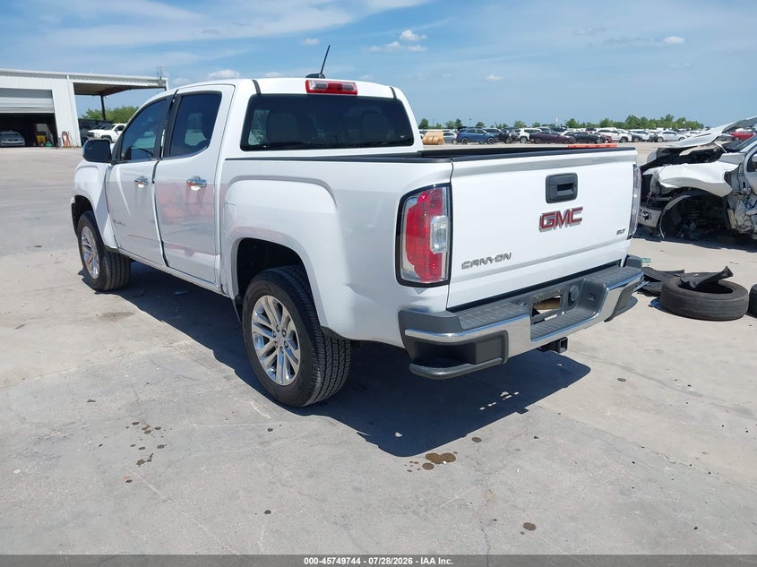 Vin: 1gtg5ce35f1238854, lot: 46248466, gmc canyon 2wd slt 20153