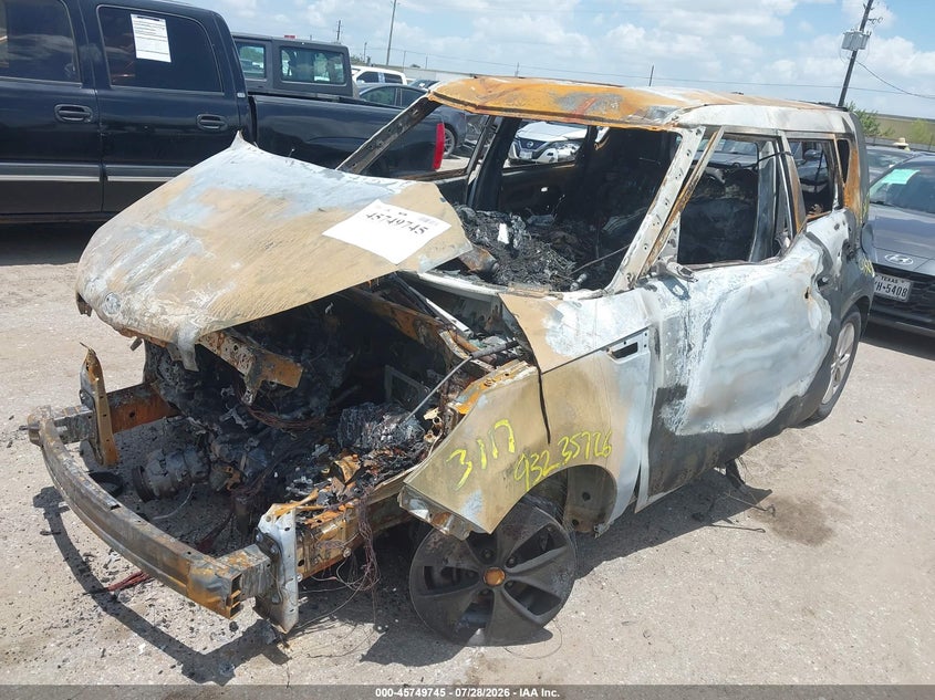 Vin: kndjp3a57g7293117, lot: 46248467, kia soul + 20162