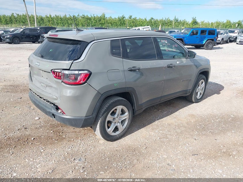 Vin: 3c4njdan3pt537141, lot: 46248489, jeep compass sport 4x4 20234