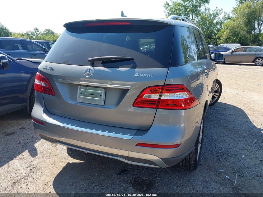 Vin: 4jgda5hb6fa524222, lot: 46248493, mercedes-benz ml 350 4matic 20154