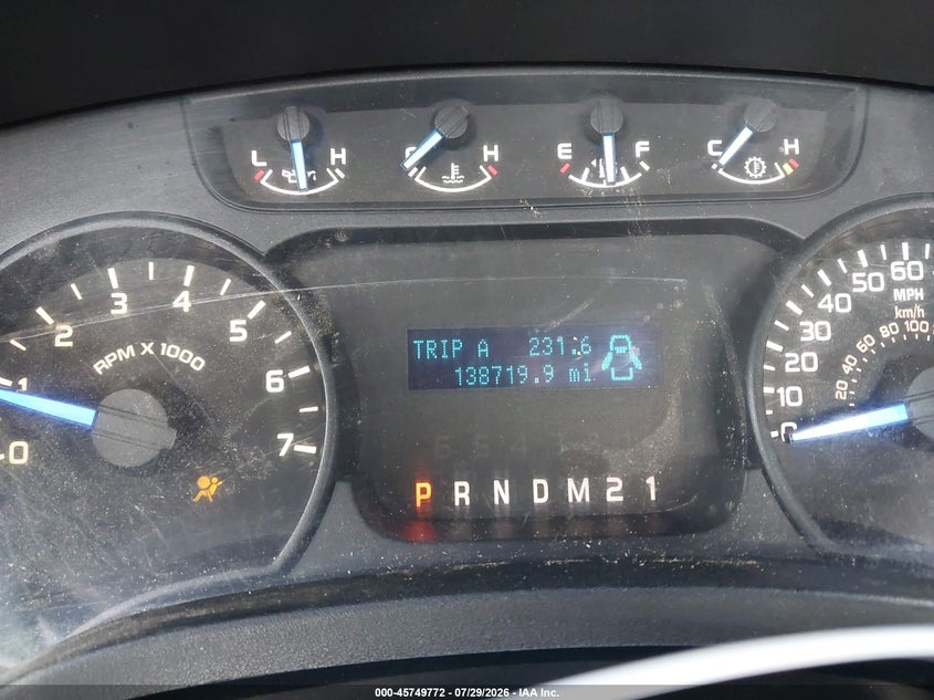 2011 FORD F-150 TRUCK 5.0L V8 FI DOHC 32V NF4