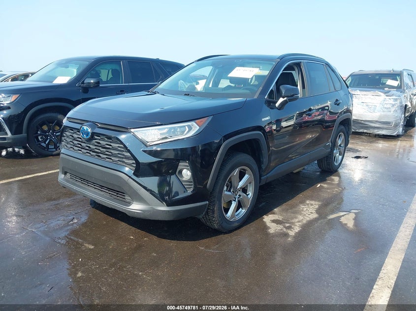 Vin: jtmb6rfv4md039431, lot: 46248503, toyota rav4 hybrid xle premium 20212