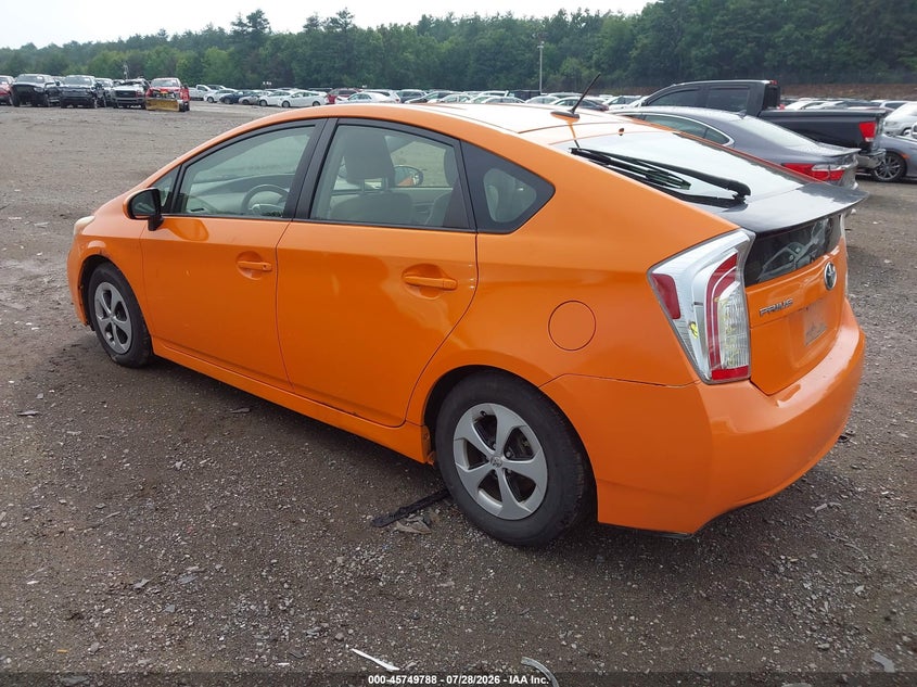 Vin: jtdkn3duxc5505429, lot: 46248509, toyota prius three 20123