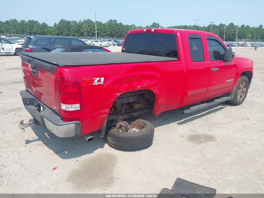 Vin: 1gtr2ve22bz237791, lot: 46248515, gmc sierra 1500 sle 20114