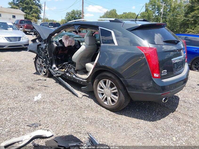 Vin: 3gyfnbe3xes597310, lot: 46248517, cadillac srx luxury collection 20143