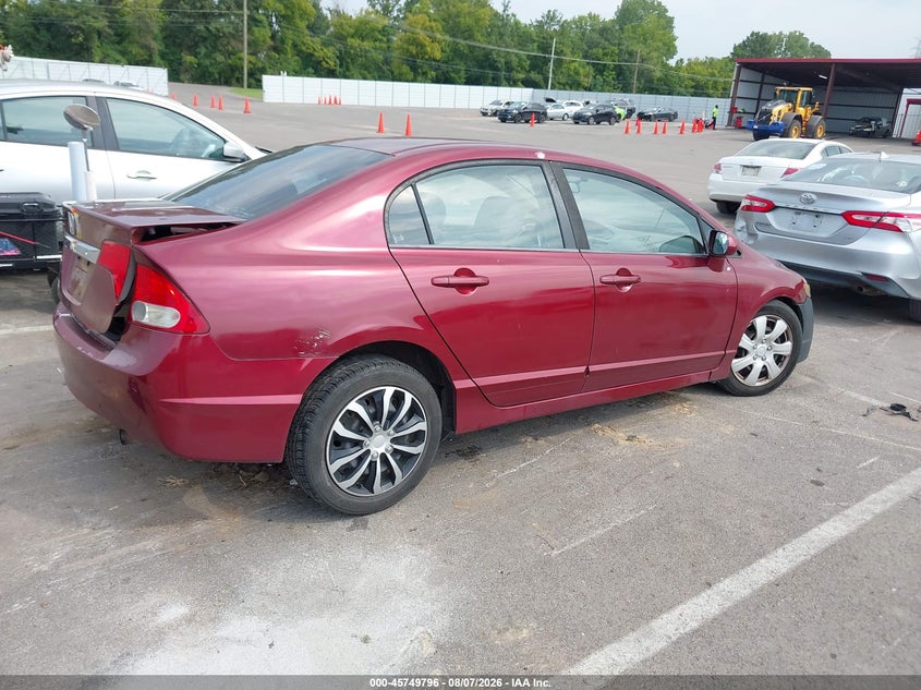 Vin: 2hgfa1f55ah534111, lot: 46248518, honda civic lx 20104