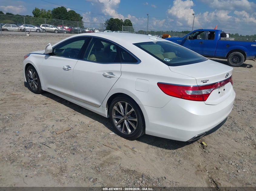Vin: kmhfg4jg8fa478951, lot: 46248532, hyundai azera 20153