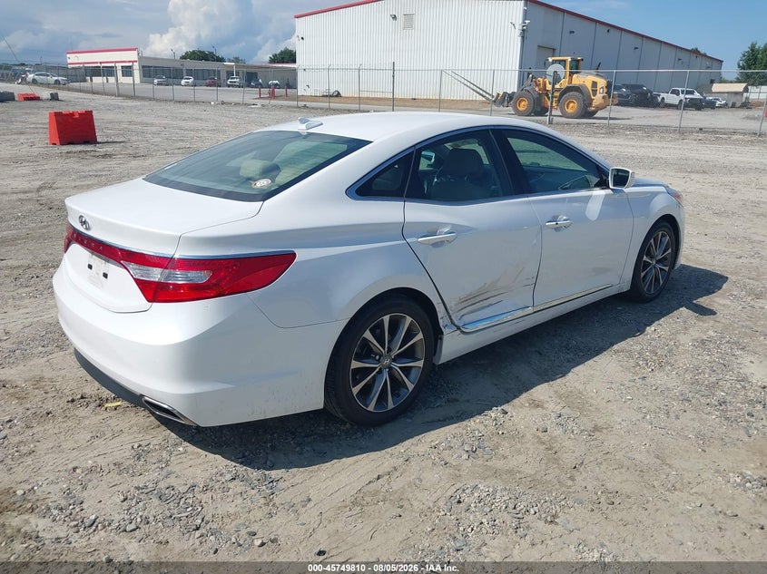 Vin: kmhfg4jg8fa478951, lot: 46248532, hyundai azera 20154