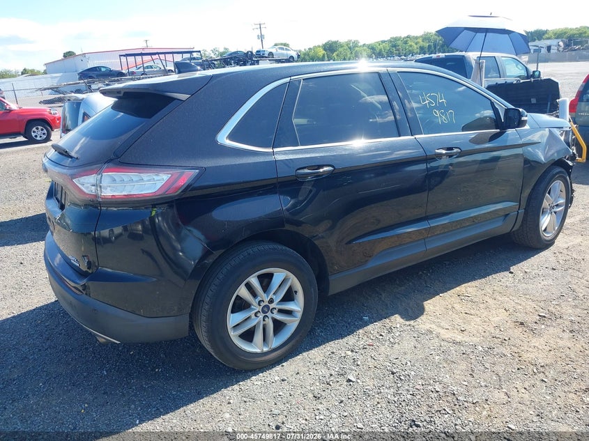 Vin: 2fmpk3j94gbc08927, lot: 46248539, ford edge sel 20164