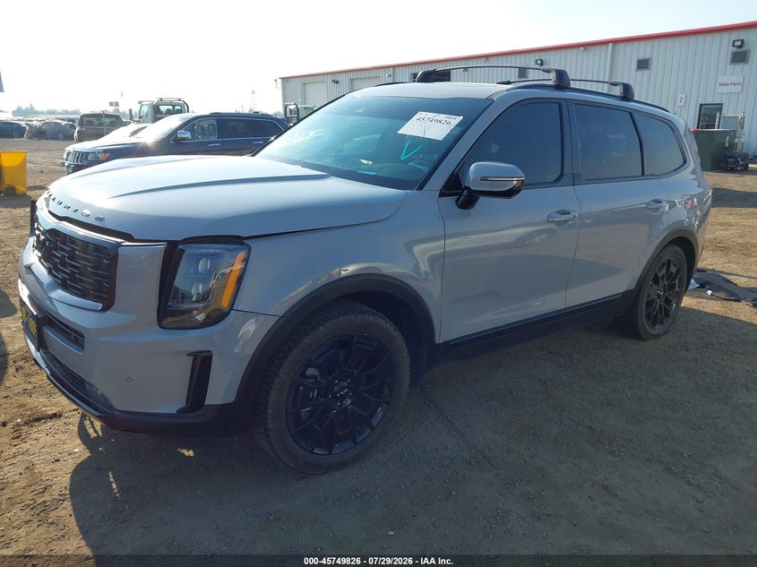 Vin: 5xyp5dhc2ng240187, lot: 46248548, kia telluride sx 20222