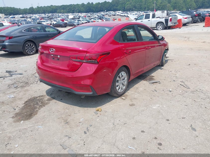 2021 HYUNDAI ACCENT auction photo 4