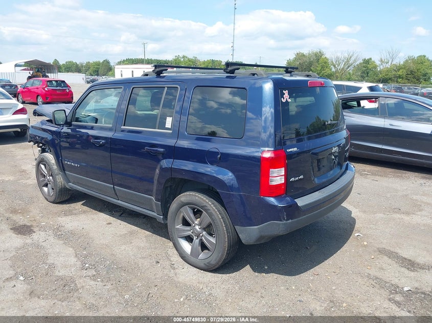 Vin: 1c4njrfb7fd365938, lot: 46248552, jeep patriot high altitude edition 20153