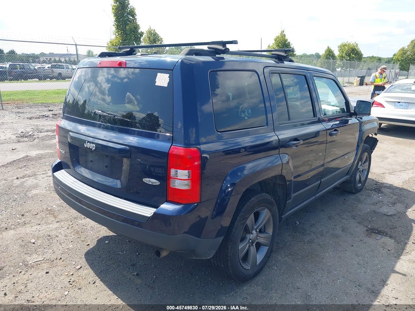 Vin: 1c4njrfb7fd365938, lot: 46248552, jeep patriot high altitude edition 20154
