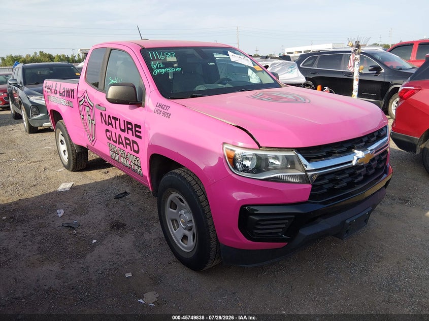 2021 CHEVROLET COLORADO auction photo 1