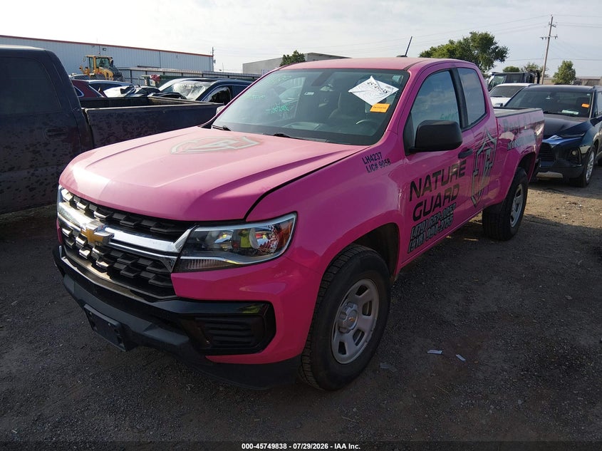 2021 CHEVROLET COLORADO auction photo 2