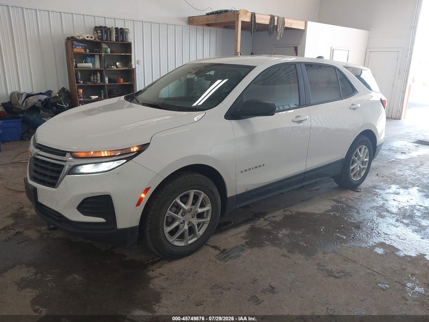 Vin: 3gnaxseg7pl181328, lot: 46248598, chevrolet equinox awd ls 20232
