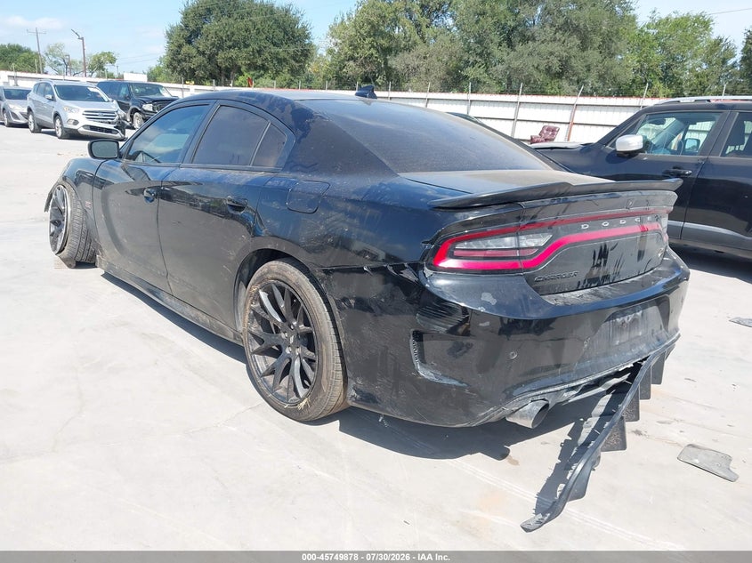 Vin: 2c3cdxgj6kh553652, lot: 46248600, dodge charger scat pack rwd 20193