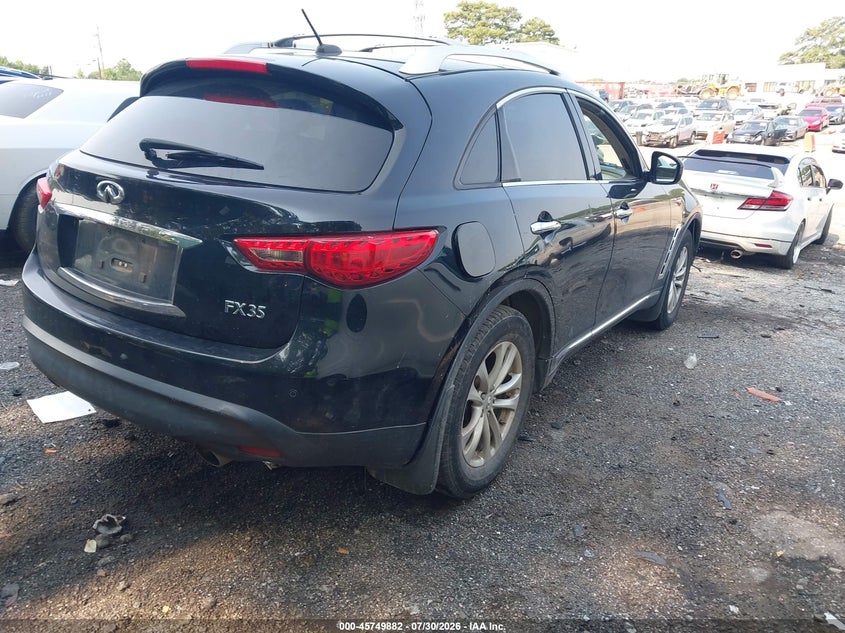 Vin: jn8as1mw6bm733995, lot: 46248604, infiniti fx35 20114