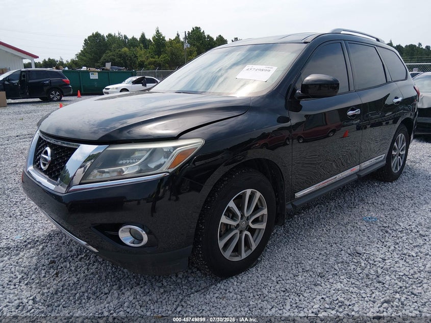 Vin: 5n1ar2mn9ec690165, lot: 46248621, nissan pathfinder platinum/s/sl/sv 20142