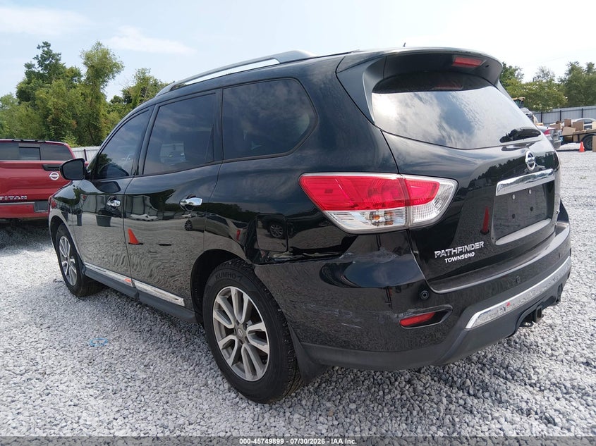 Vin: 5n1ar2mn9ec690165, lot: 46248621, nissan pathfinder platinum/s/sl/sv 20143