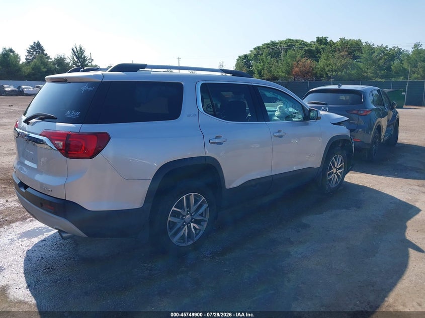 Vin: 1gkknsls4jz232833, lot: 46248622, gmc acadia sle-2 20184