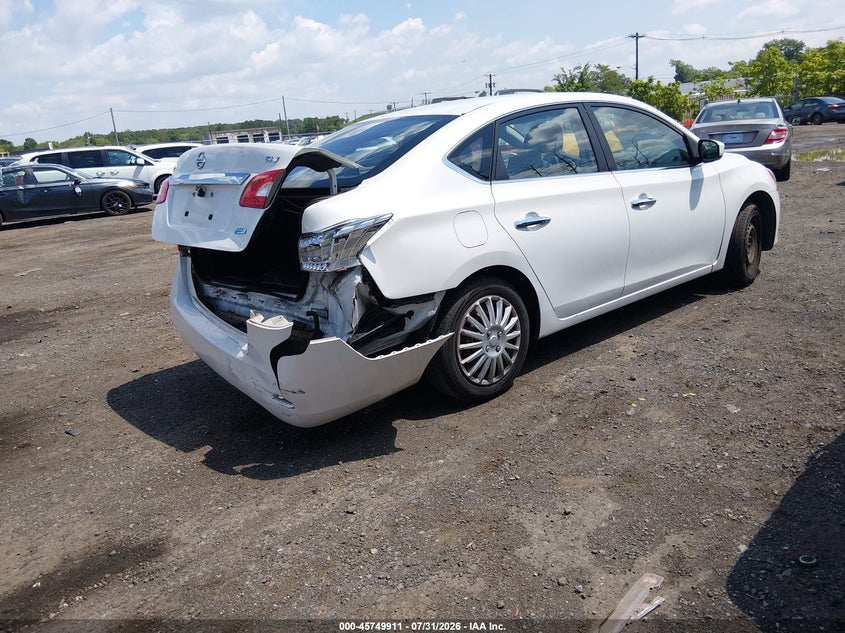Vin: 3n1ab7ap8dl698646, lot: 46248633, nissan sentra sv 20134