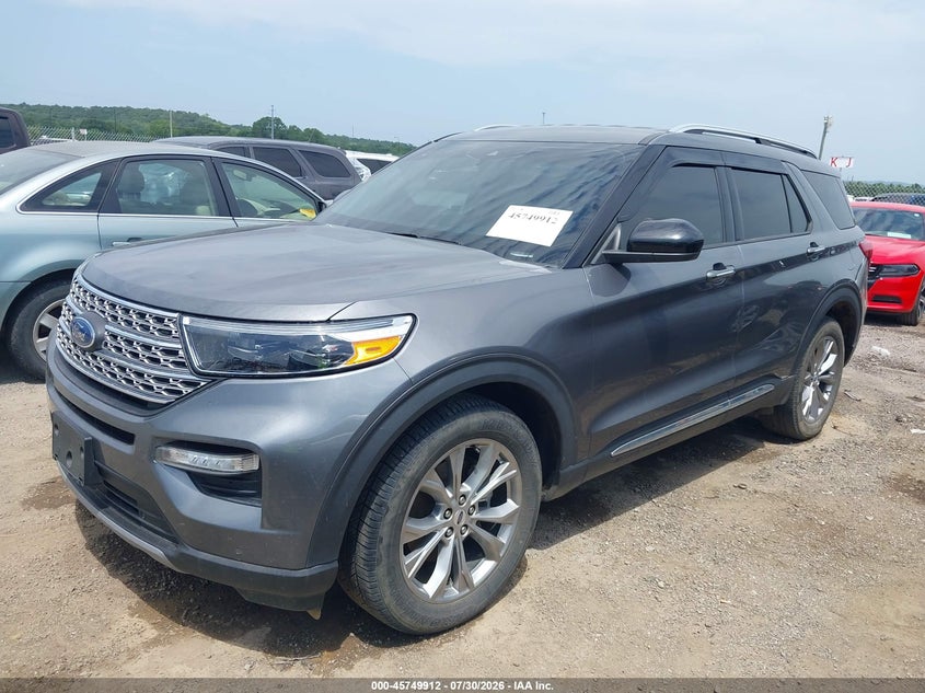 Vin: 1fmsk8fh7pgb65538, lot: 46248634, ford explorer limited 20232