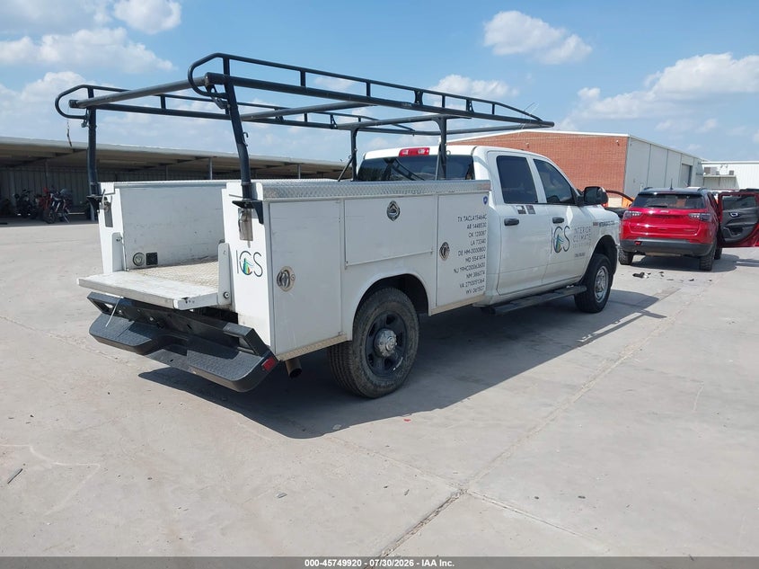 Vin: 3c6ur5hj2ng366215, lot: 46248642, ram 2500 tradesman  4x4 8' box 20224