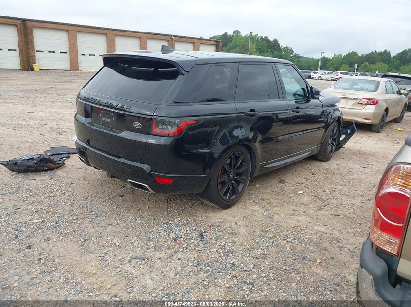 Vin: salwv2sv7ka416262, lot: 46248645, land rover range rover sport hse dynamic 20194