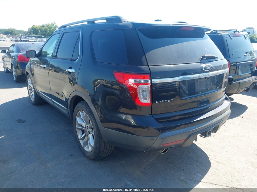 Vin: 1fm5k7f80ega62420, lot: 46248648, ford explorer limited 20143