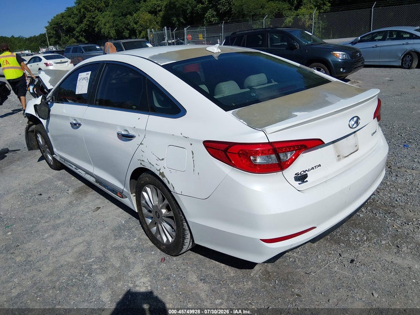 Vin: 5npe34af5fh013068, lot: 46248650, hyundai sonata limited 20153