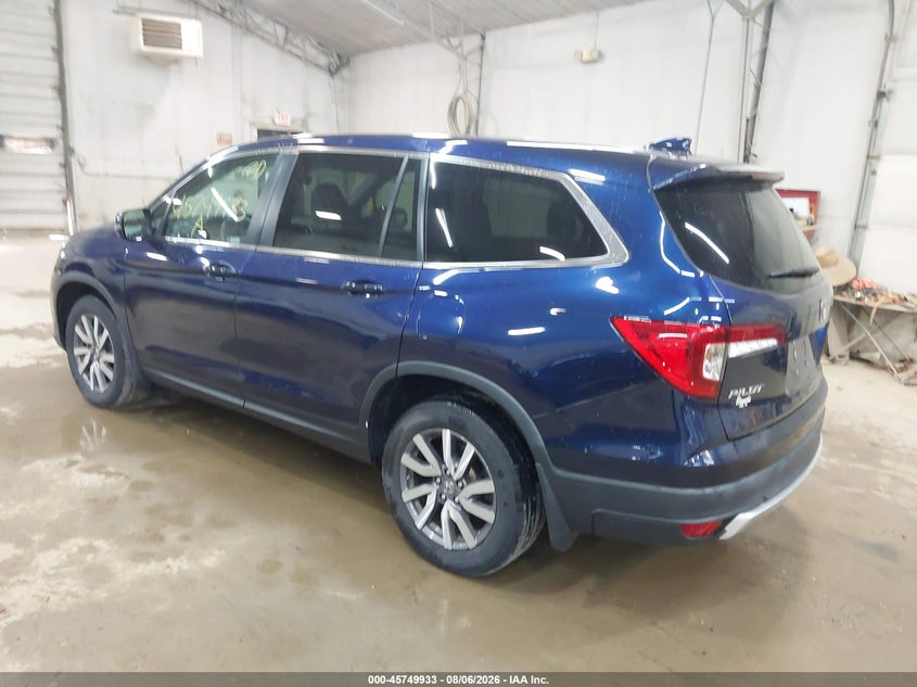 Vin: 5fnyf6h56lb045938, lot: 46248656, honda pilot awd ex-l 20203