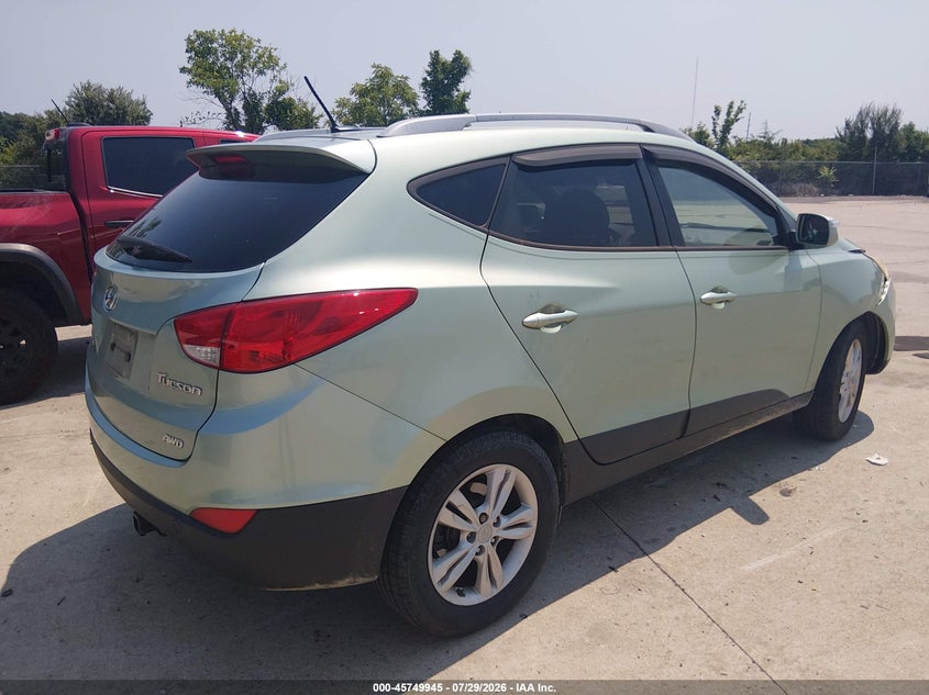 Vin: km8jucac4du618869, lot: 46248667, hyundai tucson gls 20134