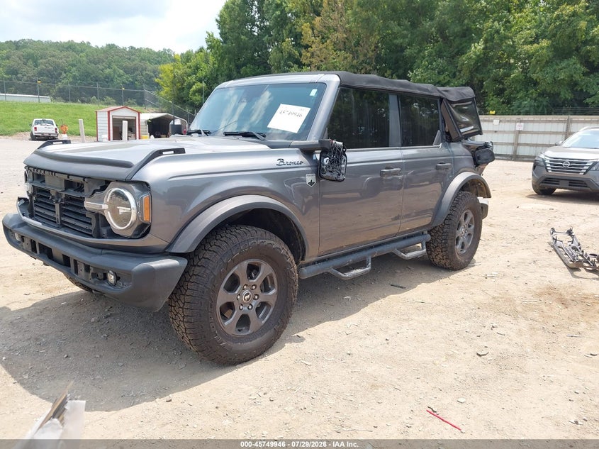 Vin: 1fmde5bh5nla83445, lot: 46248668, ford bronco big bend/black diamond/outer banks 20222