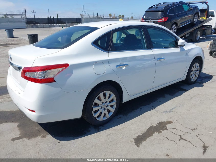 2015 NISSAN SENTRA auction photo 4