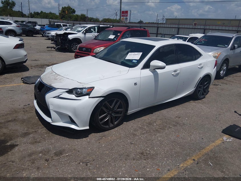 Vin: jthbf1d22f5068349, lot: 46248675, lexus is 250 20152