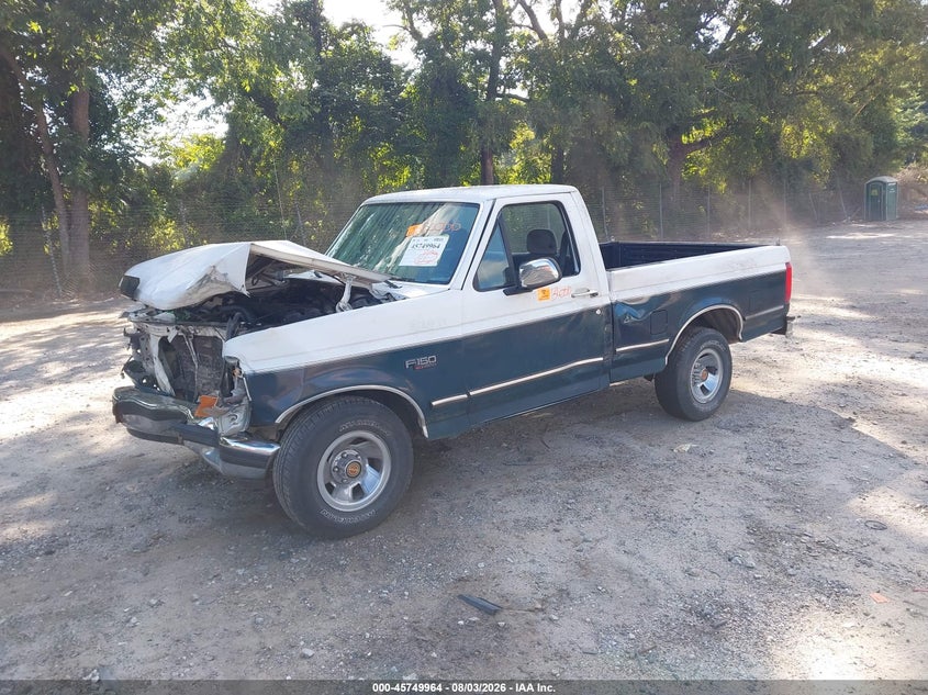 FORD F150 1992 VIN 1FTDF15N7NNA30942